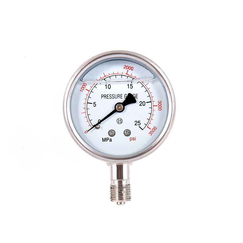 YG magas hőmérséklet -ellenálló nyomásmérő