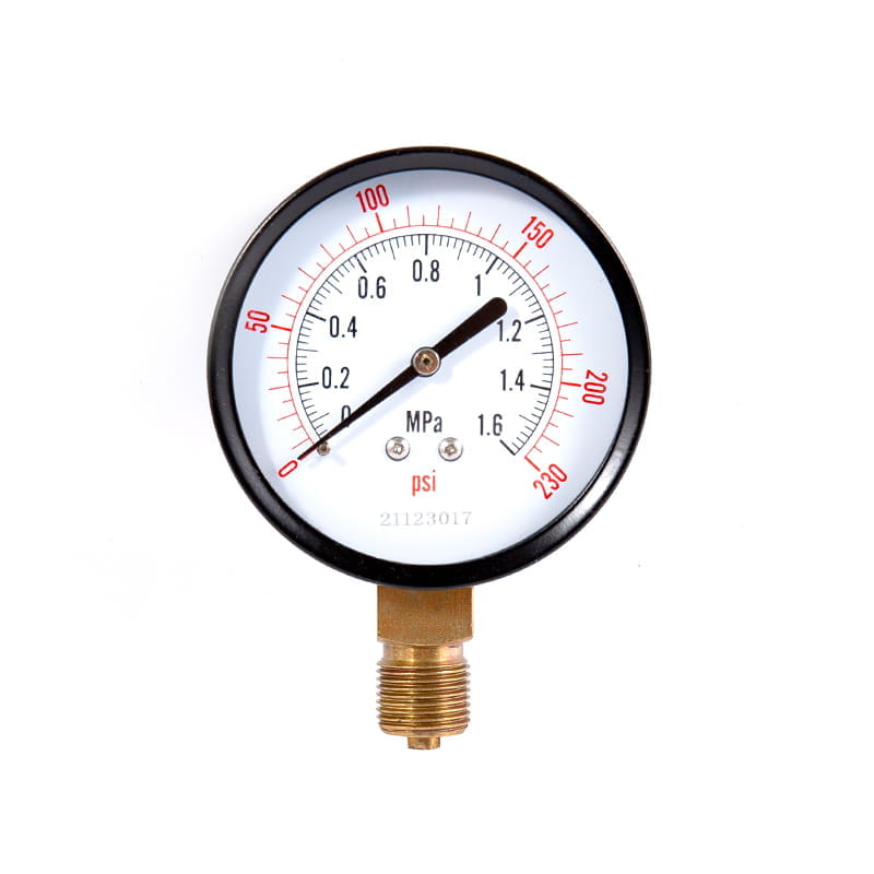 Y sorozat általános rozsdamentes acél nyomásmérő